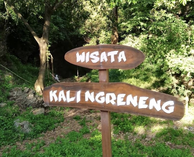 Desinatisi Wisata Kali Ngreneng Gunung Kidul/maps : j wolf