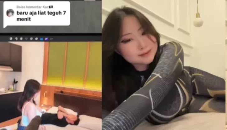 Viral video Msbreewc kolaborasi dengan Teguh Suwandi. (Instagram)
