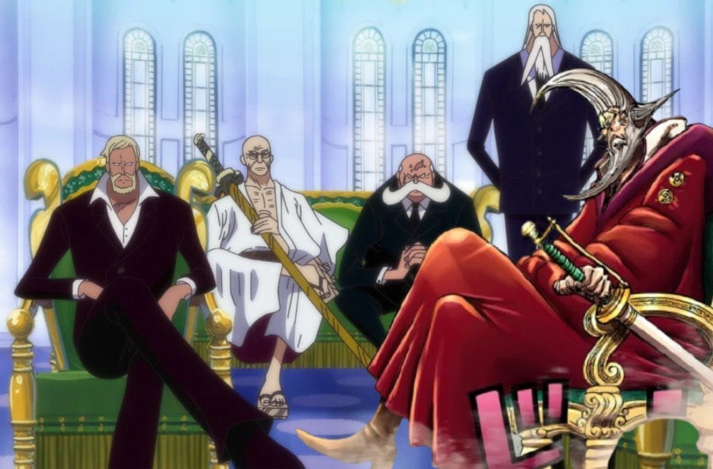Spoiler One Piece 1125 ungkap Figarland Garling gantikan Saturn sebagai Gorosei.