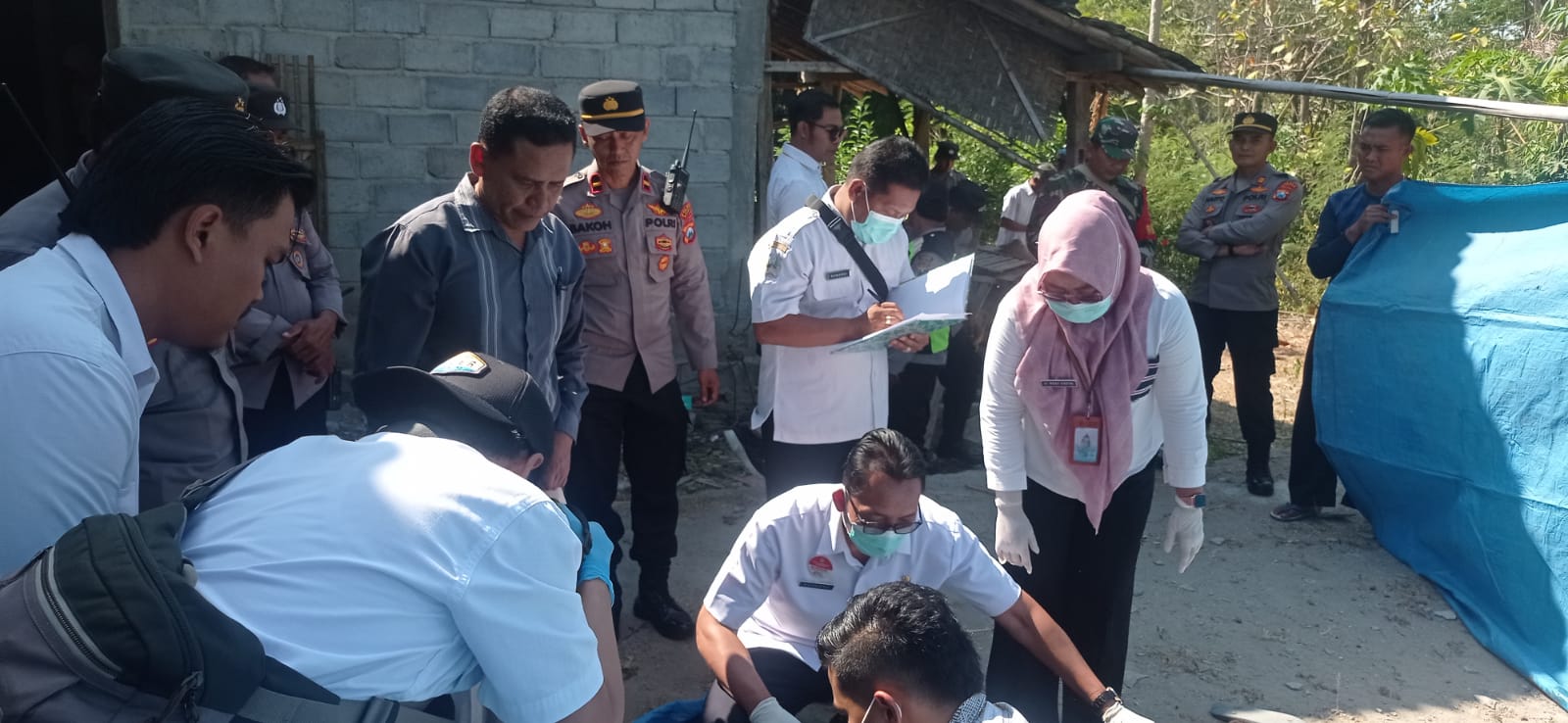 Kakek 69 tahun di Magetan bunuh diri usai dilarang menikah lagi oleh keluarga, Rabu (4/9/2024). (POLSEK LEMBEYAN UNTUK JAWA POS RADAR LAWU)