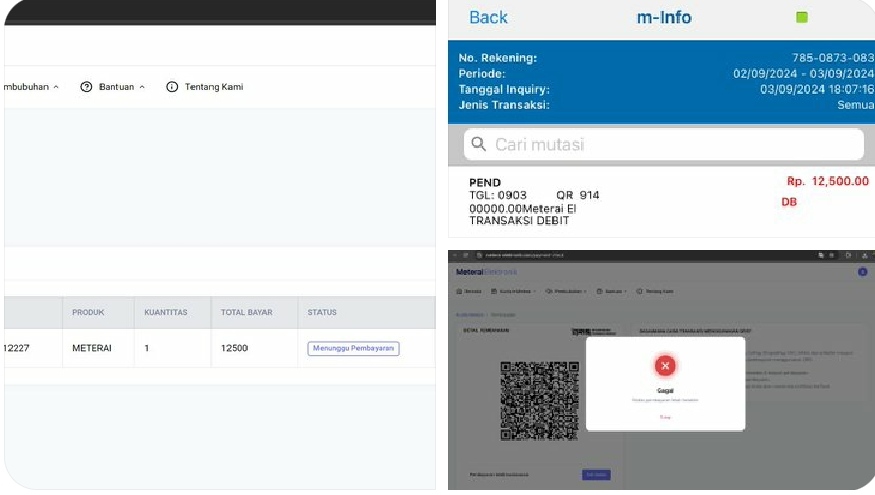 Keluhan netizen pembelian e-meterai viral di media sosial. (X)