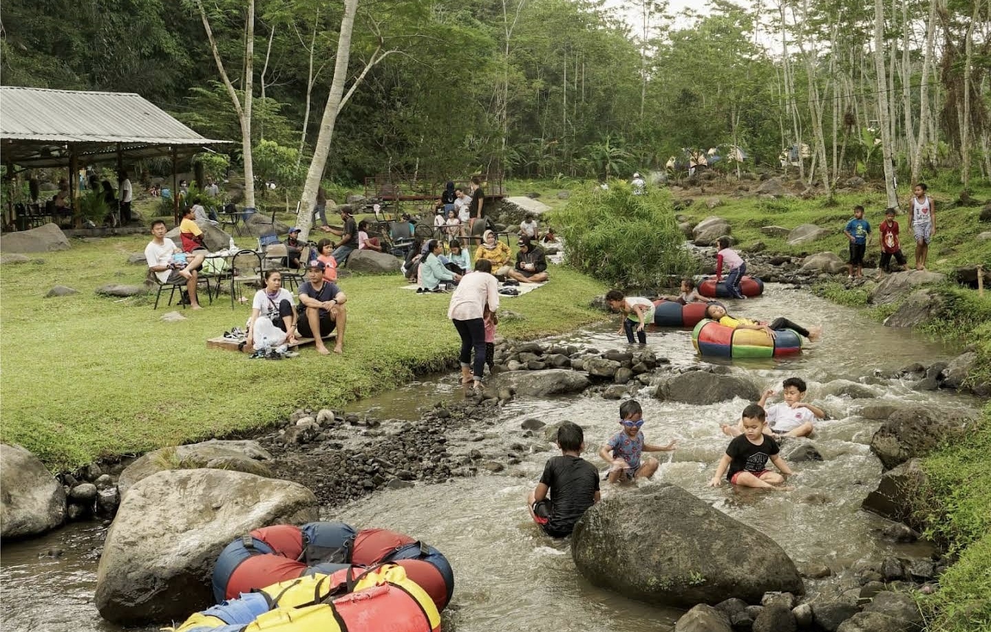 Ledok Sambi Destinasi Wisata Gratis Ramah Keluarga di Jogja (Google maps : Ledoksambiecopark)