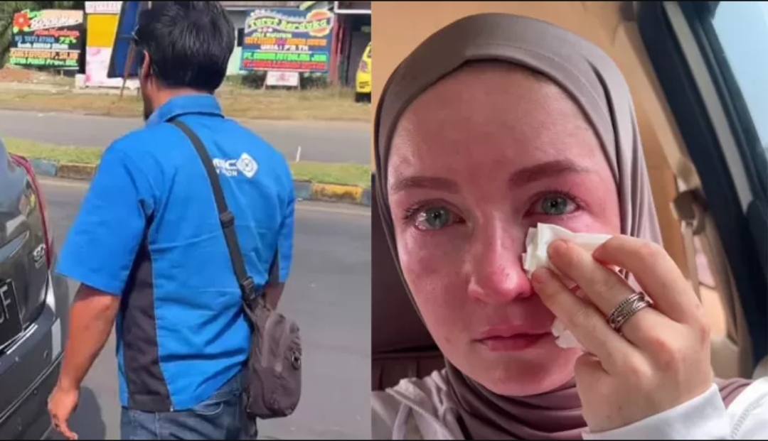Selebgram Muslimah Rusia Ulianaci curhat pengalaman insiden buruk dengan grab bengkulu. (Instgram)