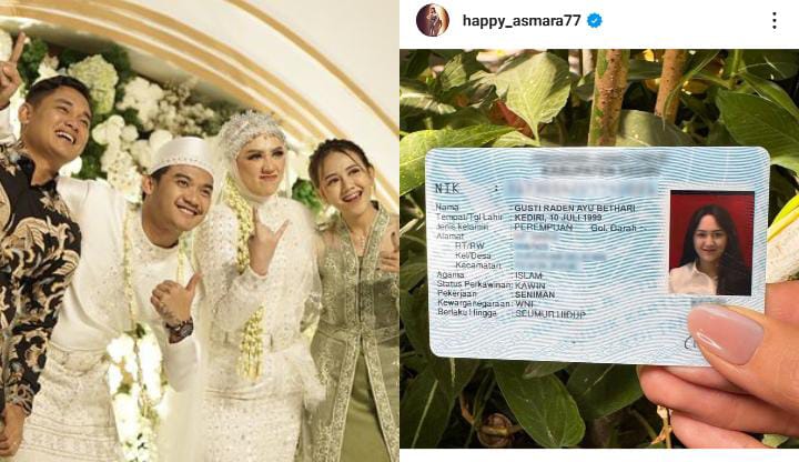 postingan terbaru pedangdut kondang Happy Asmara, yang berniat ingin mengganti namanya dengan alasan cukup mengejutkan publik. (Ig @happy_asmara77)