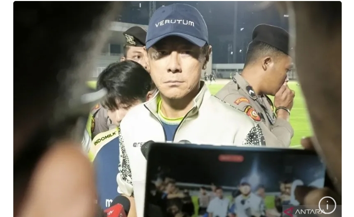 pelatih timnas Indonesia, Shin Tae Yong (ANTARA)