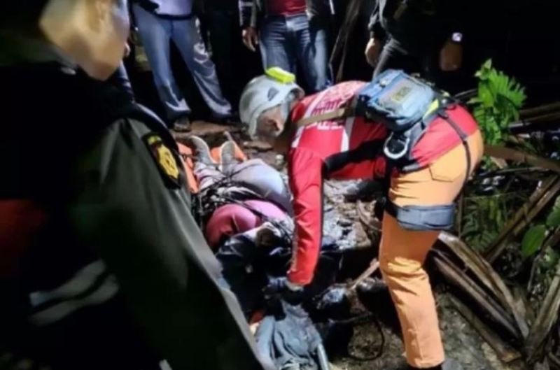 Insiden Gunung Sibayak. (JAWA POS RADAR SURABAYA)