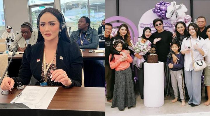 : Kasus pernikahan siri yang melibatkan youtuber kondang, Ria Ricis dan Atta Halilintar, bikin mertua dan ibunya buka suara terutama Kris Dayanti. (Ig @krisdayantilemos)