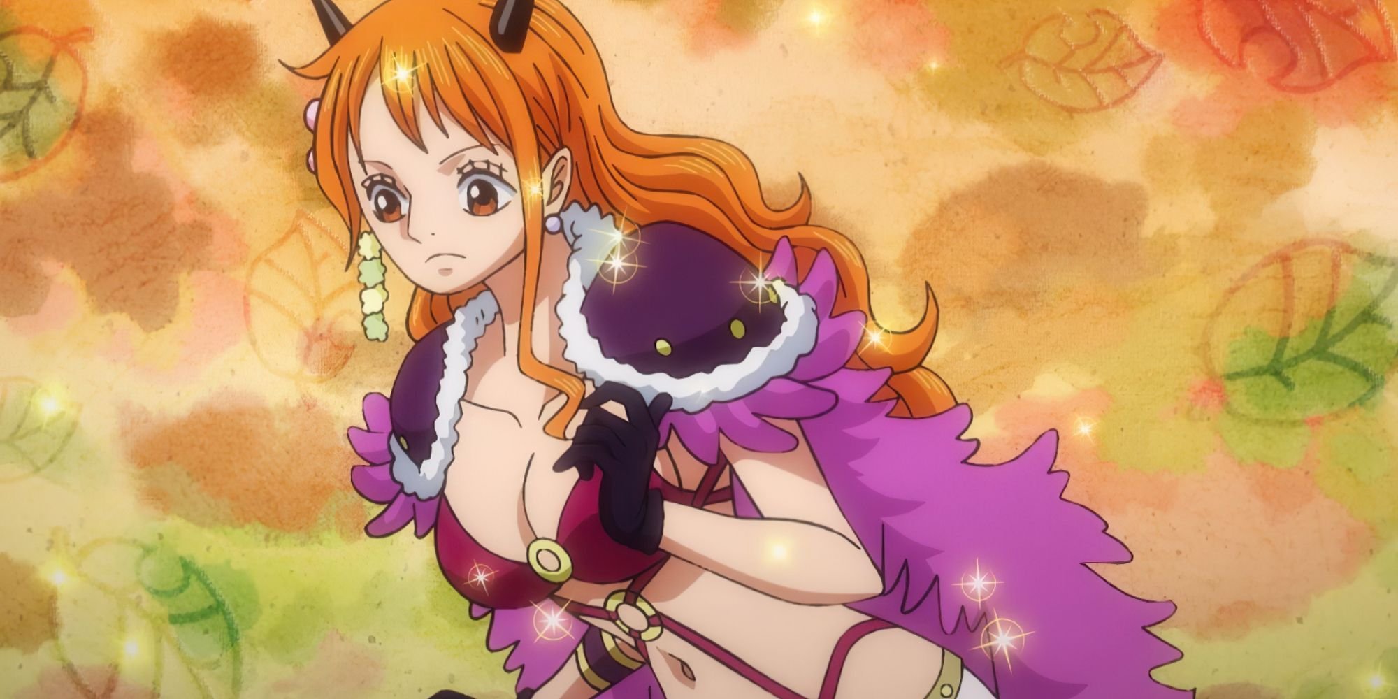 Spoiler One Piece 1126, Nami menghilang, terbangun sudah ganti baju Elbaf di ruang aneh. (Toei Animation)