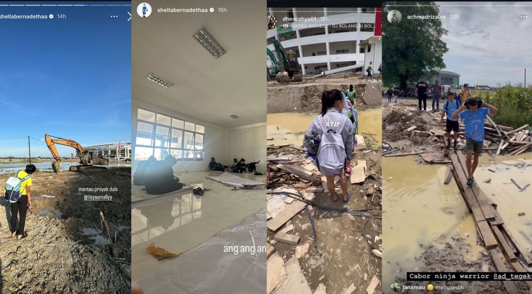 Keluhan atlet terkait kesiapan venue PON XXI Aceh dan Sumut yang viral. (KOLASE CAPTURE)
