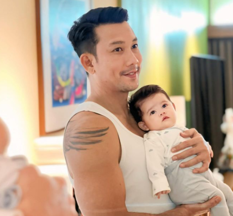 Denny Sumargo dan Baby Biel (IG @sumargodenny)