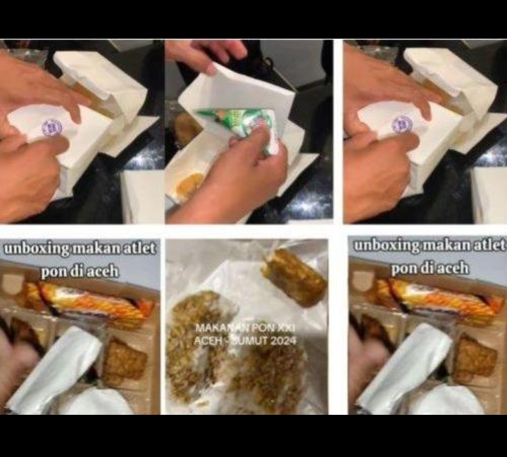Menpora pastikan video viral snack roti dan santan di PON 2024 adalah hoax. Senggol hanya bercandaan oknum, bukan fakta sebenarnya. (Tiktok)