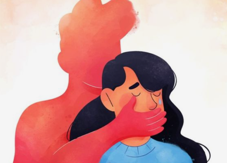 Ilustrasi pelecehan (Pinterest)