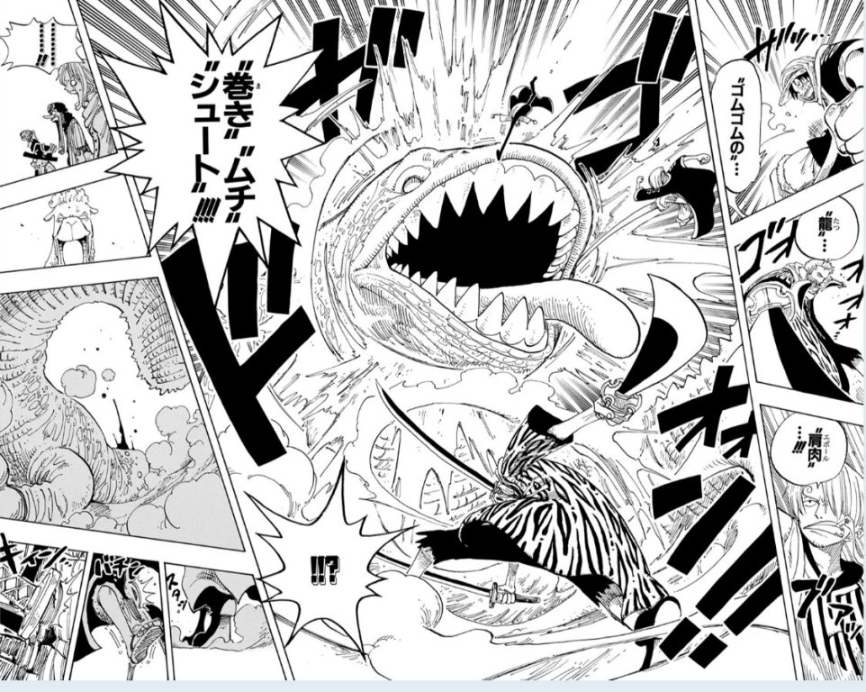Baca Manga One Piece 1127, trio monster panggang kelinci raksasa, dan lancarkan serangan kombo mirip chapter 162. (Shueisha)