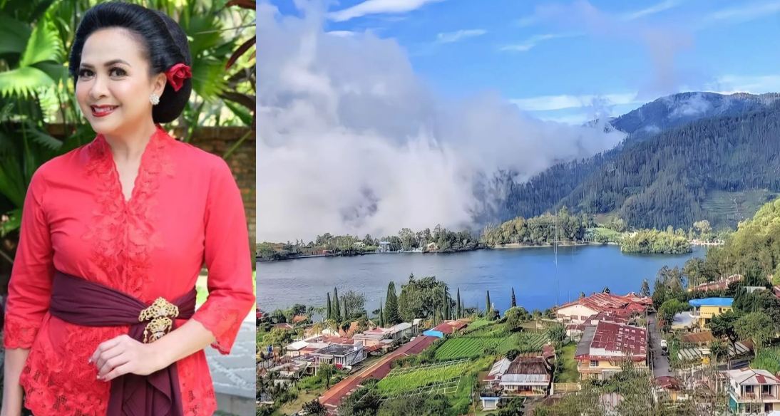 Sundari Soekotjo, pencipta lagu Telaga Sarangan. (KOLASE ISTIMEWA-IG @zeecell)