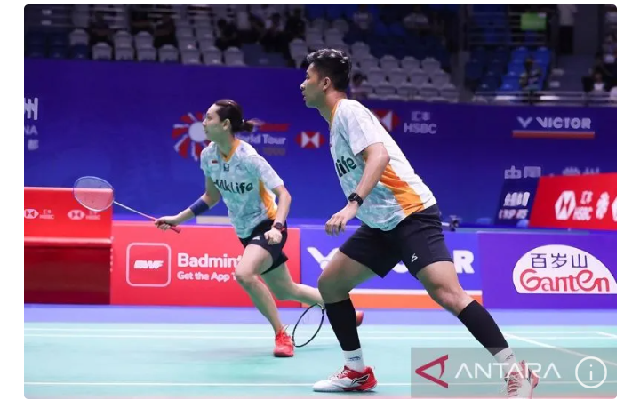 Dejan/Gloria Gagal Melaju ke Final China Open 2024 (ANTARA)