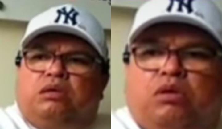 Ekspresi mimic wajah pengacara kondang Razman Nasution curi perhatian publik, usai muncul notifikasi mengejutkan saat konferensi pers dari kliennya Vadel Badjiedeh. (tiktok @kdk_tv)