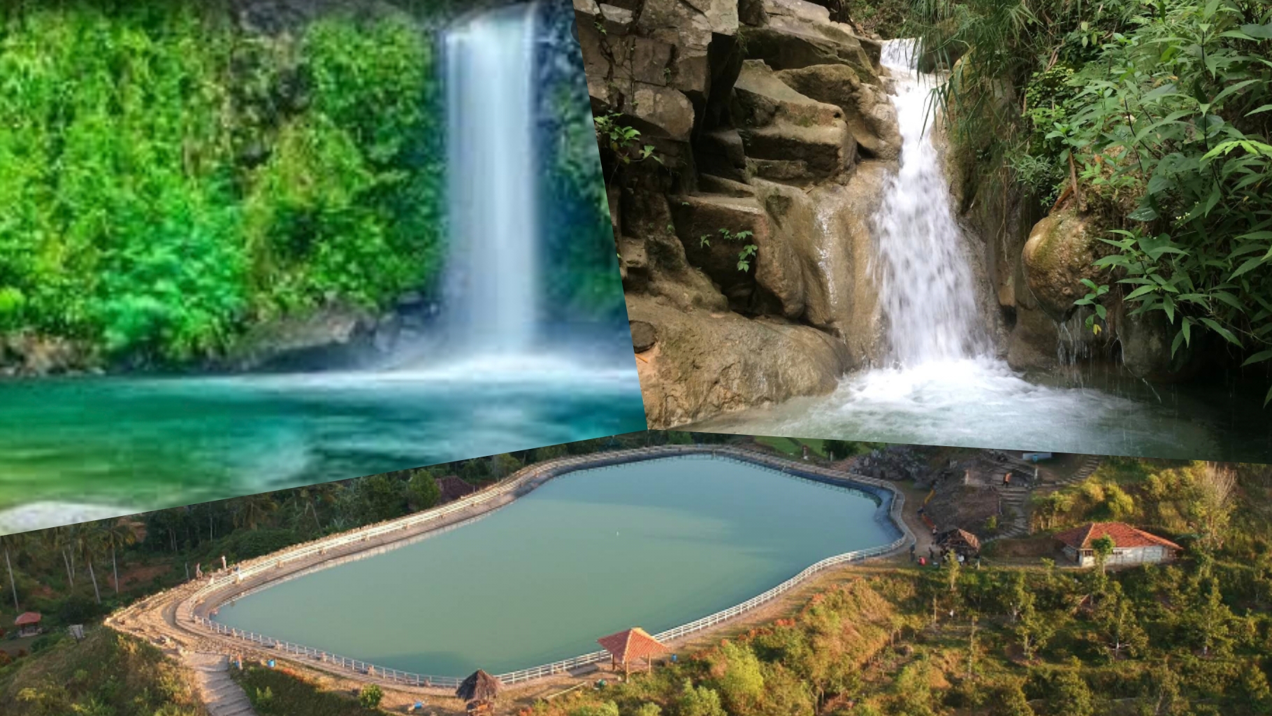 Rekomendasi wisata berada disekitar Air Terjun Luweng Sampang (sumber foto /google maps)
