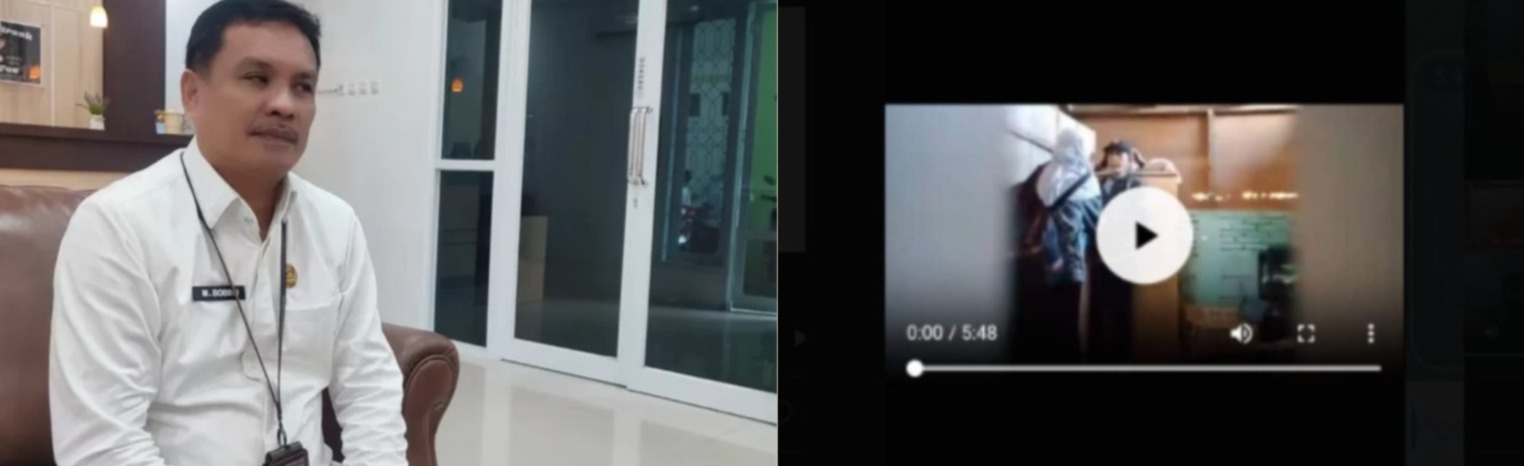 Kabag TU Kanwil Kemenag Gorontalo sudah menindaklanjuti kasus oknum guru Gorontalo (Kolase/ Istimewa)
