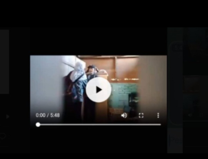 oknum guru pelaku video asusila akan diberikan sanksi yang berat (kolase/ radar lawu)