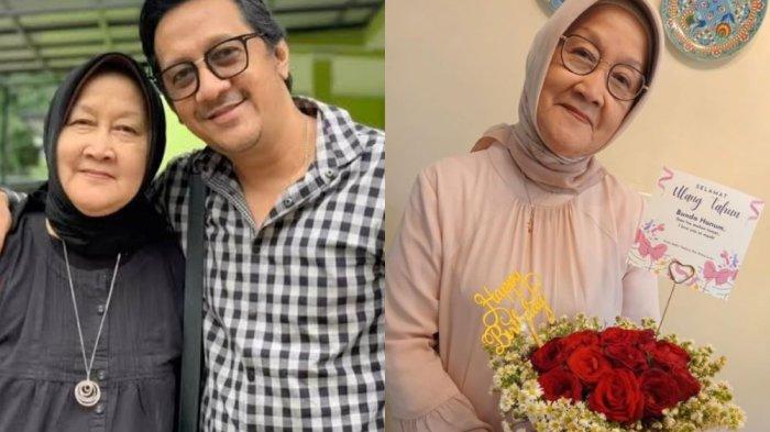 Andre Taulany begitu gembira menikmati momen spesial sang ibu ditengah badai keretakan rumah tangganya dengan sang istri, Rien Wartia. (Istimewa)