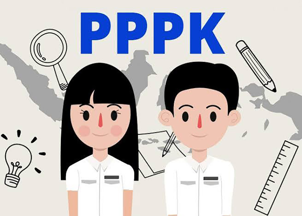 ilustrasi Pegawai Pemerintah dengan perjanjian Kerja PPPK (Pinterest)