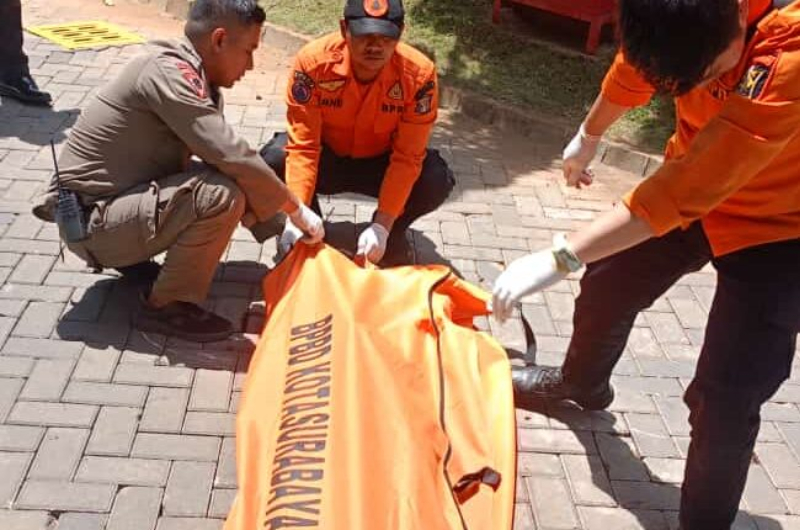 Mahasiswa UK Petra tewas karena bunuh diri lompat dari lantai 12 di gedung Q kampus. (Istimewa)