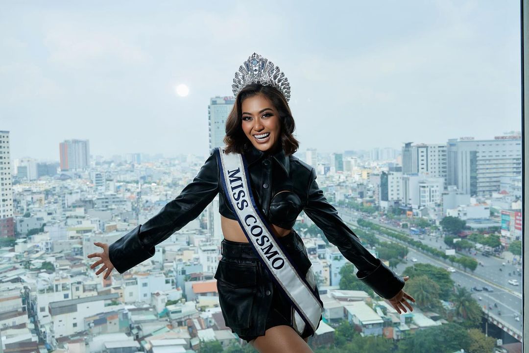 Ketut Permata Juliastrid Sari berasal dari Indonesia meraih gelar&nbsp;Miss Cosmo 2024. (Ig: @misscosmointernational)