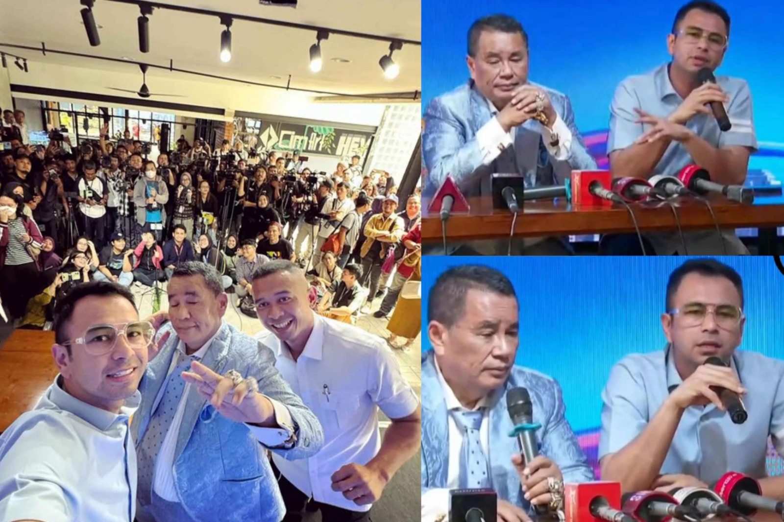 Presenter kondang Raffi Ahmad diduga ada peluang masuk kabinet pemerintahan mendatang, pengacara kondang Hotman Paris beri nasihat penting. (Jawa Pos)
