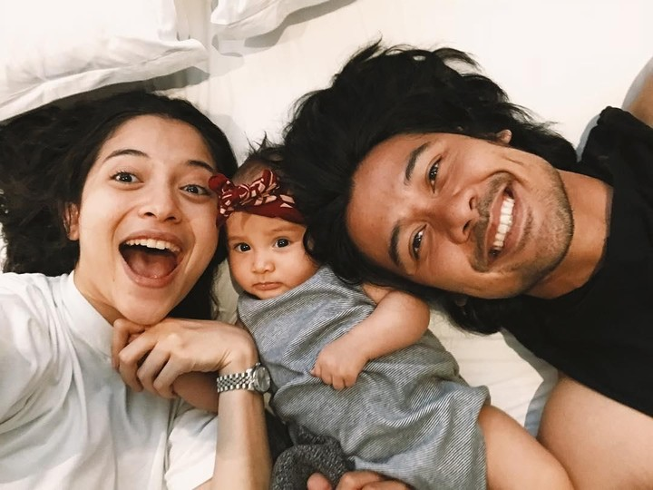 keluarga kecil chico jerikho dan putri marino (haibunda)