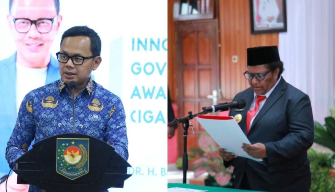 Demi keberlangsungan kinerja yang baik mendagri Tito Karnavian beri tugas khusus bagi para wamendagri seperti Ribka Haluk hingga Bima Arya. (kolase istimewa)