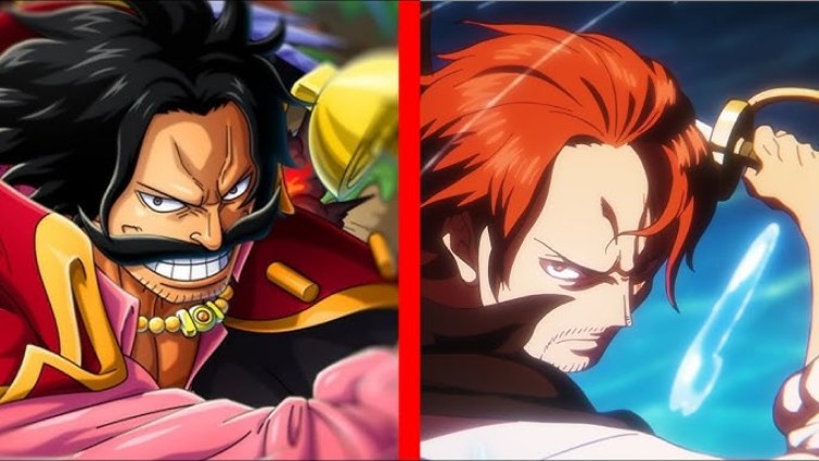 Fakta manga One Piece: Shanks meniru Kamusari Roger hanya dengan mengingat gerakan. (Toei Animation)