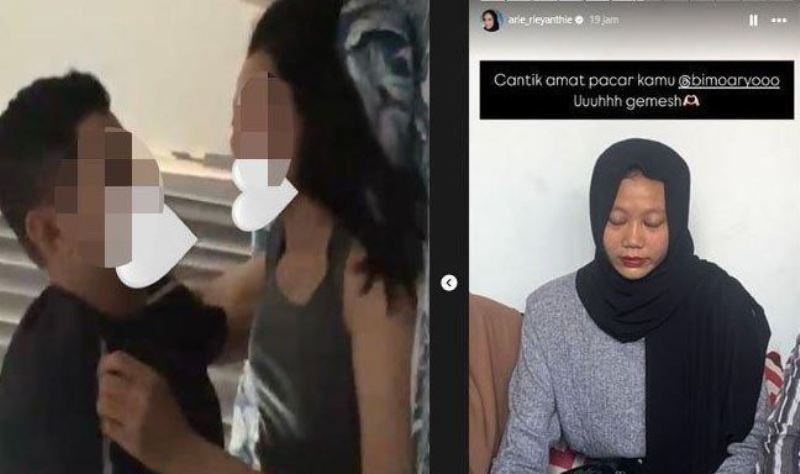 Maela Asila disebut Arie Rieyanthie sebagai selingkuhan suaminya, Bimo Aryo Tejo. (ISTIMEWA)
