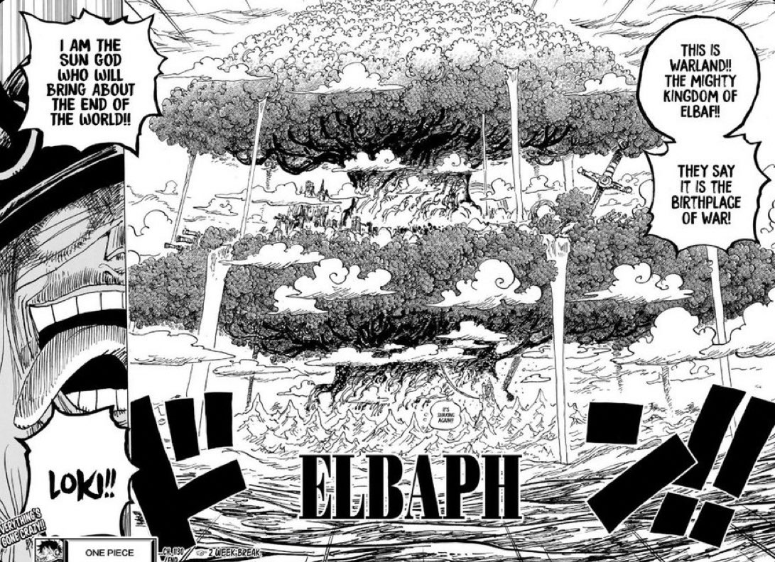 One Piece 1131 RAW telat beredar, distribusi komik ke toko-toko di Jepang tertunda. (Shueisha/Eiichiro Oda)