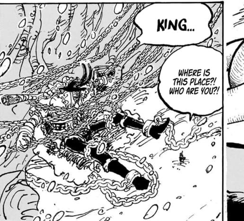 One Piece 1131 RAW, Loki One Piece Ingin Bunuh Luffy. (Shueisha/Eiichiro Oda)