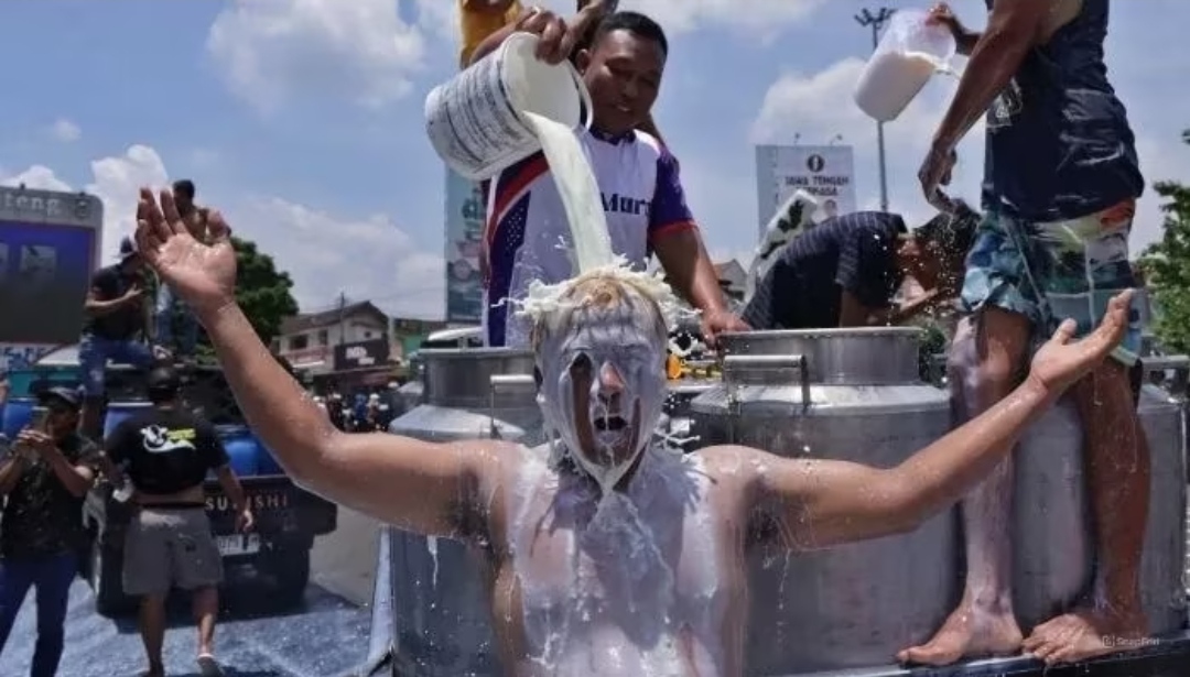 Fakta produksi susu Boyolali turun sejak 2022. (RADAR JOMBANG)