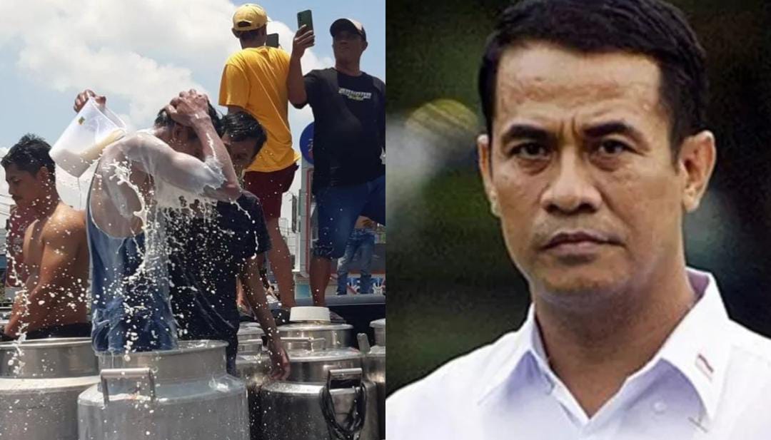 Buntut peternak susu tumpah di Boyolali telah sampai ke pemerintah pusat, hingga singgung Menteri pertanian Amran Sulaiman. (Jawa Pos & Radar Tuban)