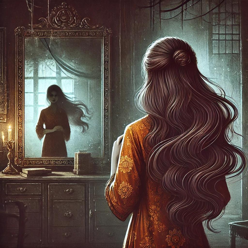 Ilustrasi cerita misteri Wasiat Nenek (AI GENERATED/CHAT GPT)