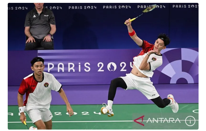 Ganda putra Indonesia Fajar/Rian (Antara)