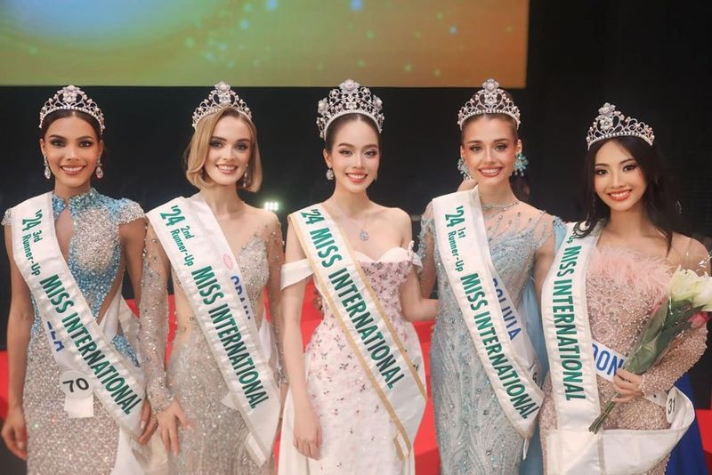 Shopie Kirana, Top 5 Miss Internationnal 2024 yang menjadi runner up 4 (IG/@officialputeriindonesia)