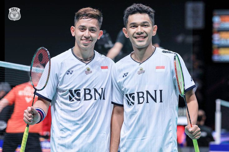 Ganda putra unggulan Indonesia, Fajar Alfian/Muhammad Rian Ardianto (PBSI)