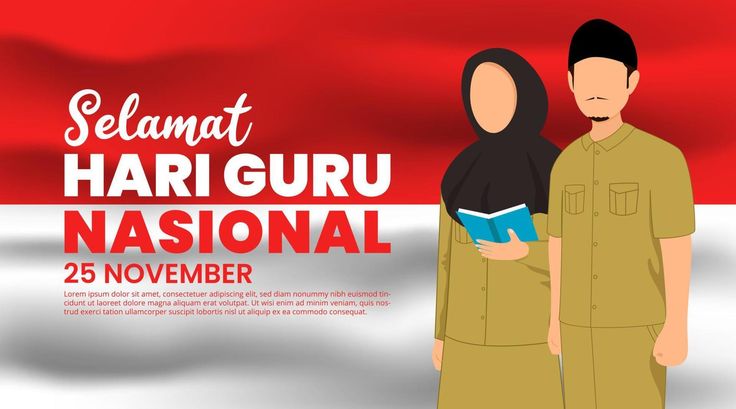 Hari Guru Nasional 2024 bukan tanggal merah, tapi tetap menjadi momen penting untuk menghormati jasa para pahlawan Pendidikan. (Pinterest)