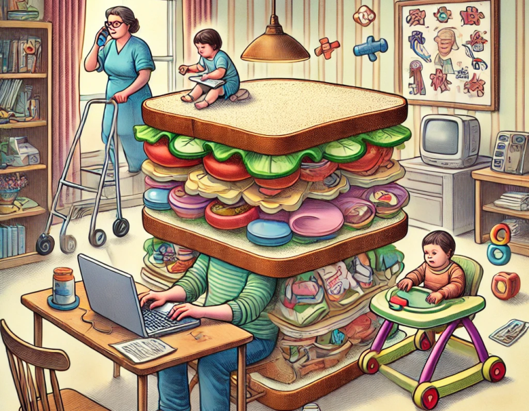 Generasi sandwich.
