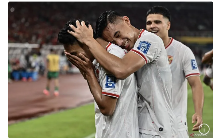 Dua gol dari Marselino Ferdinan dalam laga melawan Arab Saudi (ANTARA)