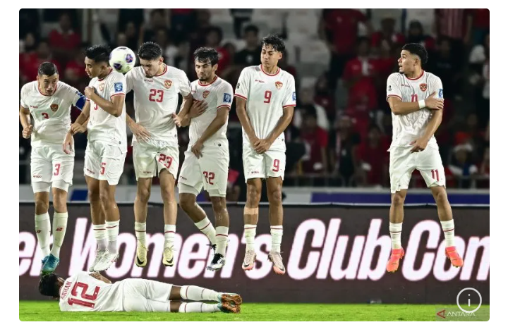 Indonesia naik peringkat di FIFA usai taklukan Arab Saudi (ANTARA)