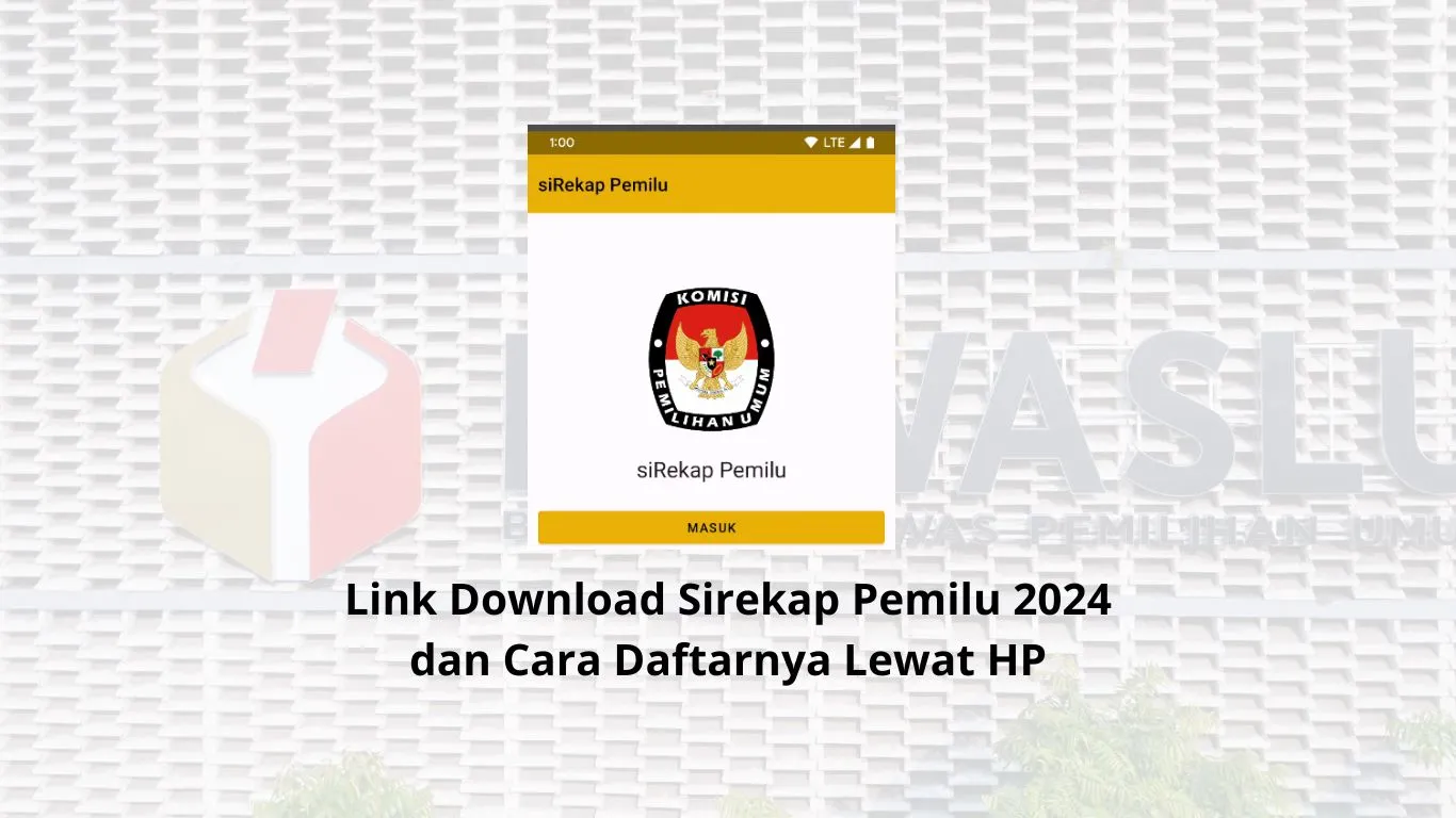 ilustrasi apikasi sirekap pemilu (istimewa)