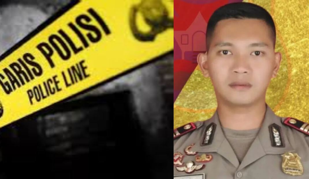 Kasat Reskrim Polres Solok Selatan AKP Ryanto Ulil Anshar, korban penembakan Kabag Ops AKP Dadang Iskandar.