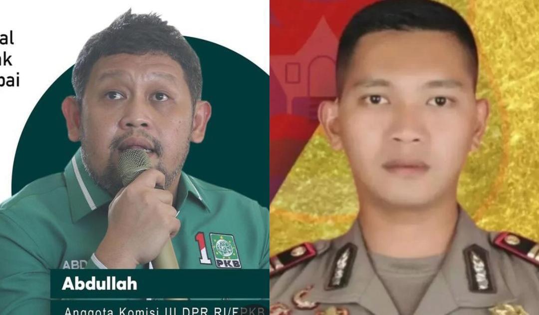 Anggota Komisi III DPR Fraksi PKB turut desak Polri usut transparan kasus penembakan tragis antarperwira di Polres Solok Selatan. (kolase istimewa)