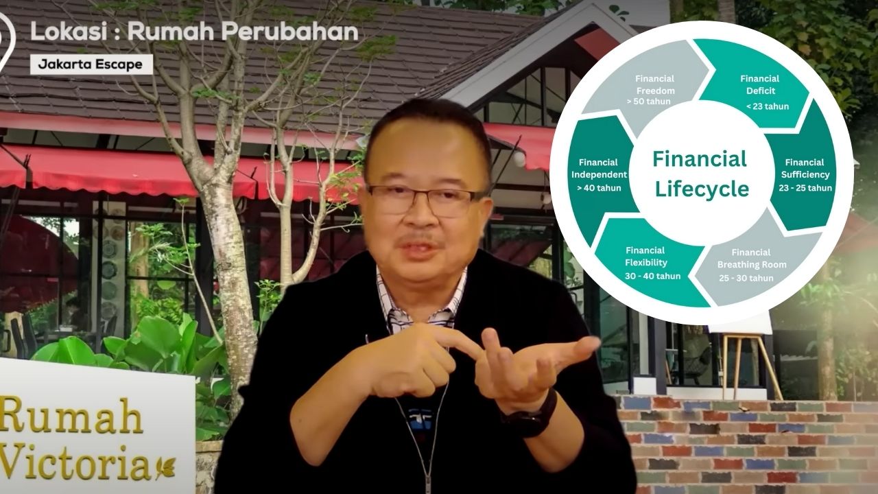 Rhenald Kasali berbagi tips financial freedom bagi Gen Z.