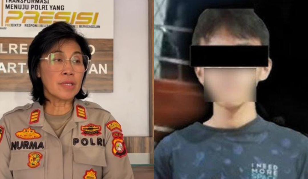 Remaja 14 tahun di Jaksel bunuh ayah dan neneknya, polisi masih dalami motif sementara pelaku hanya diam dan menangis. (kolase istimewa)