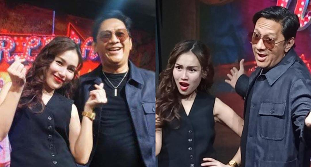 Ayu Ting Ting santai tanggapi dijodohkan dengan Andre Taulany, anggap isu tersebut bagian dari dinamika hiburan. (kolase istimewa)